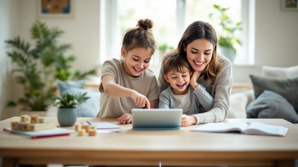 Children learning together